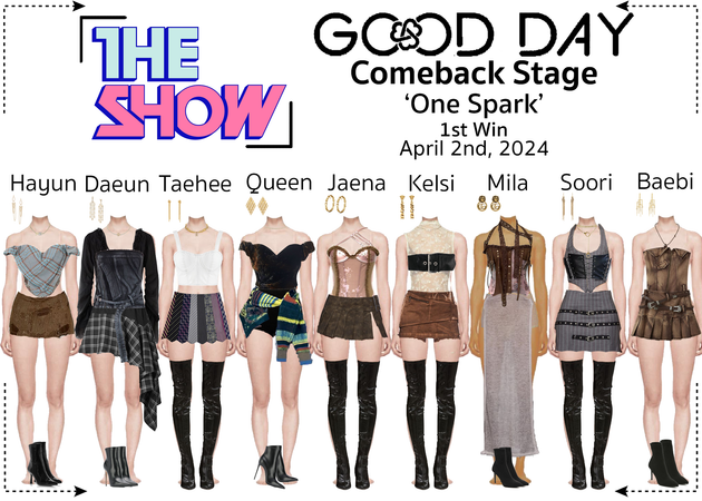 GOOD DAY - The Show - Comeback Stage