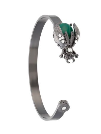 Shop silver Olympiah embellished Alverare bracelet with Express Delivery - Farfetch