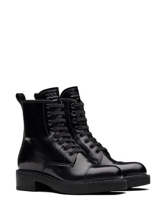 Prada black boots