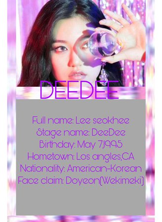 Host DeeDee profile