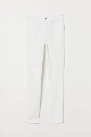 Super Skinny High Jeans - White