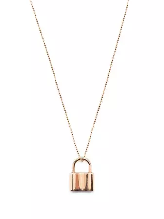 Tiffany & Co. Pre-Owned Lock Pendant Necklace - Farfetch