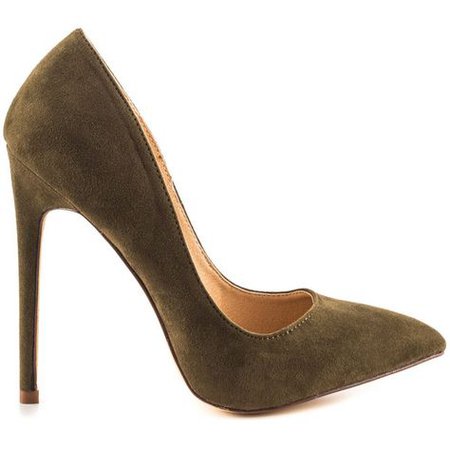 Olive Green Heels