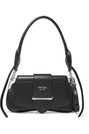 Prada | Sidonie leather shoulder bag | NET-A-PORTER.COM