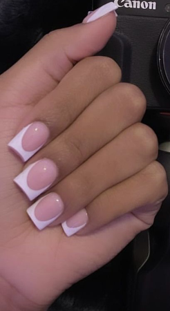 french tip nails