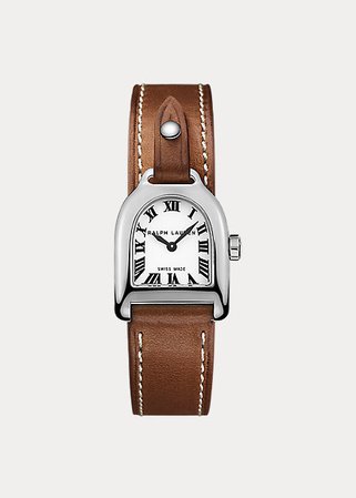 Ralph Lauren Mini Steel Stirrup Watch