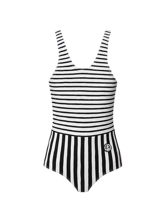 Louis Vuitton | Mixed Stripes One-Piece Swimsuit (Dei5 edit)