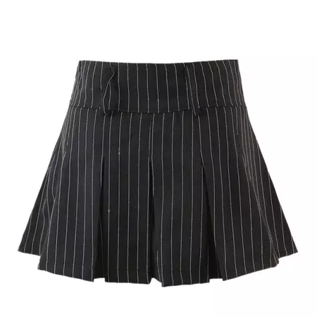 Baby Lies Striped Pleated Skirt | BOOGZEL CLOTHING – Boogzel Clothing