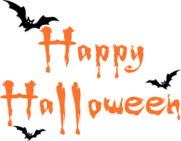spooky happy Halloween png transparent - Google Search
