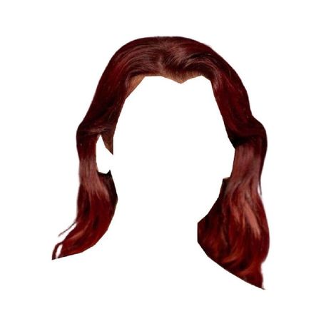 dyed dark red hair