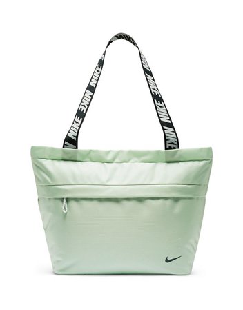 Nike tote bag in mint with taping strap | ASOS