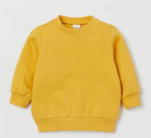 baby yellow sweatshirt