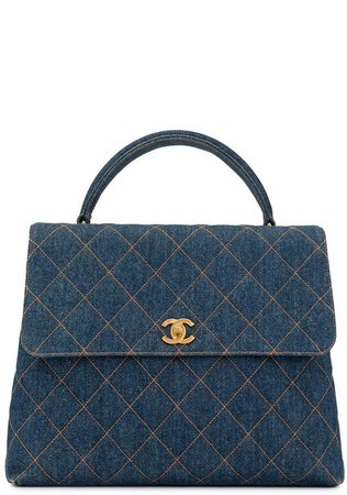 Pre-Owned 1997 quilted CC tote