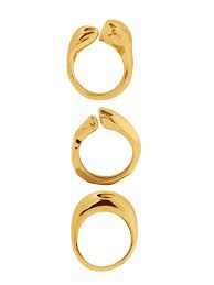 golden rings stack misho - Google Search