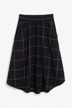 flannel skirt