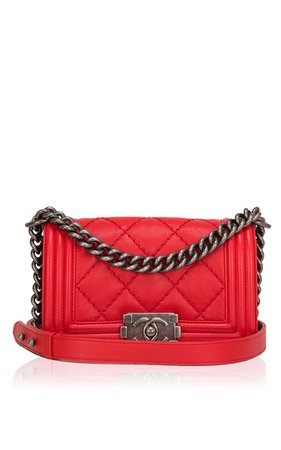 Red chanel bag