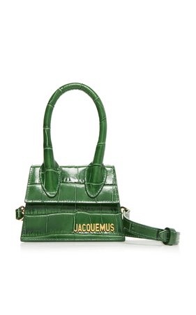 Jacquemus Croc green Bag
