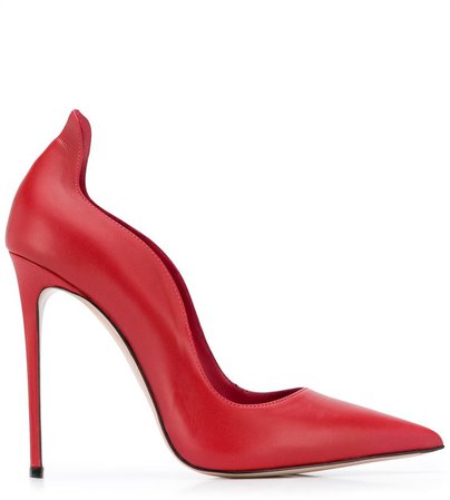 Pointed Sculpted Pumps