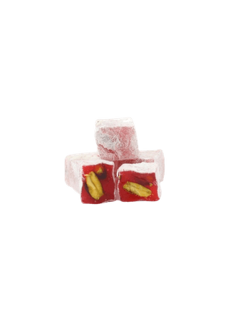 food candy pomegranate pistachio Turkish Delight