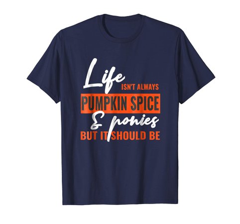 Amazon.com: Horse Coffee Tshirt Pumpkin Spice Ponies Gift: Clothing
