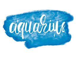 aquarius in cursive - Google Search