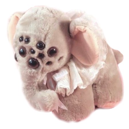 creepy cute stuffie