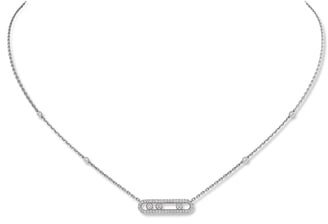 Baby Pave Move Pendant Necklace