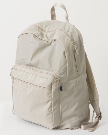 School Backpack - Warm Grey
