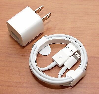 IPHONE charger Cables & Wall Cubes for iPhones 5, 6, 7 ,8, x | eBay