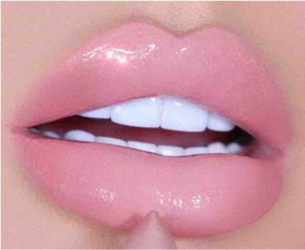 light pink lip