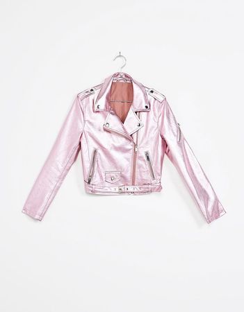 pink metalic jacket