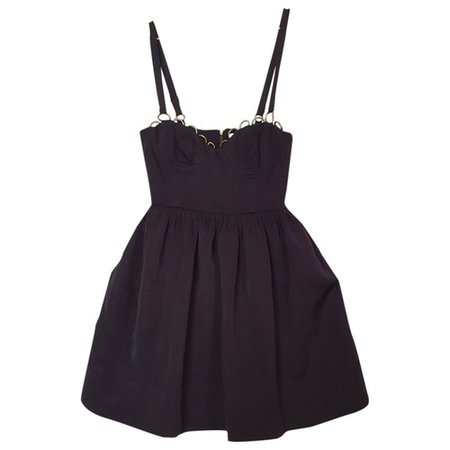 Mini dress Alice Mccall Black size 4 US in Viscose - 7701918