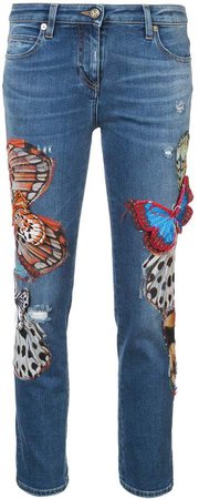 Butterfly Skinny Jeans