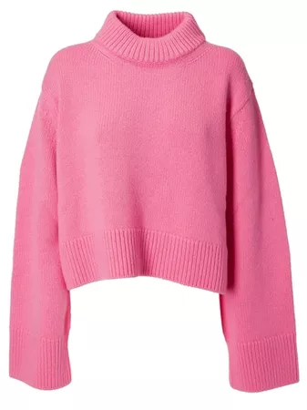 celine Oversized Sweater - Hot Pink