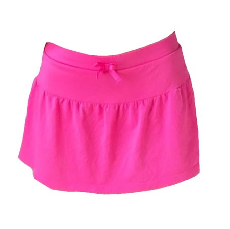 hot pink y2k mini skirt