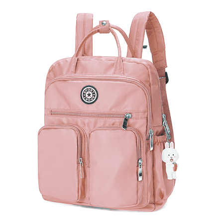 Pink Waterproof Backpack