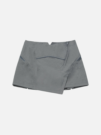 aesynctx gray skirt | Itzy ringo