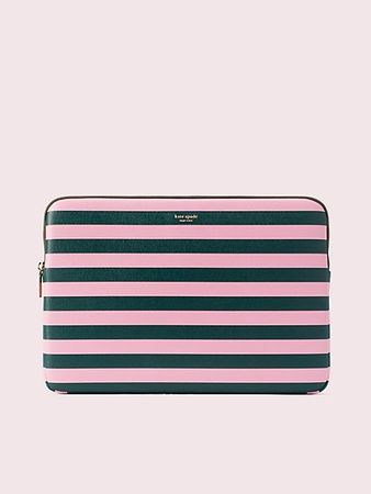 sylvia stripe universal laptop sleeve | Kate Spade New York