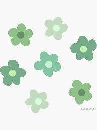 animated green flowers