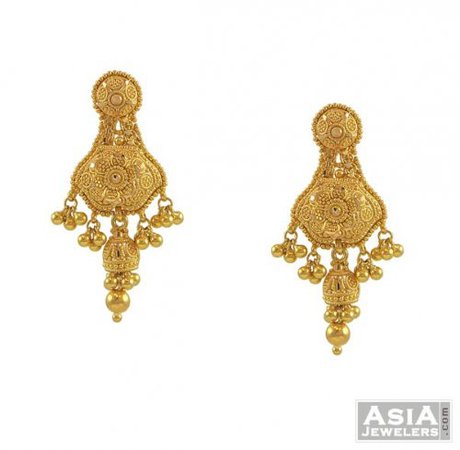 Indian Gold Earrings