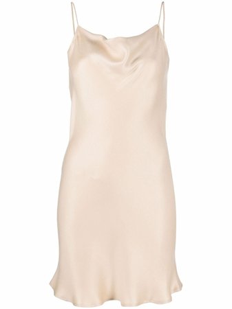MANURI Cowl Neck Mini Dress - Farfetch