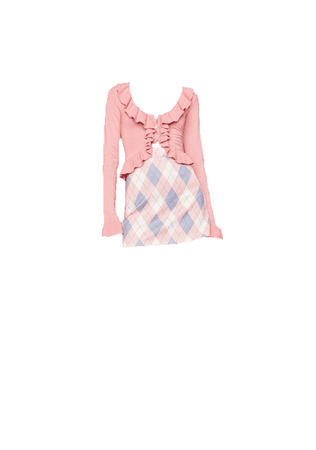 dolls kill skirt outfit png