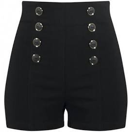 Black Pinup Shorts
