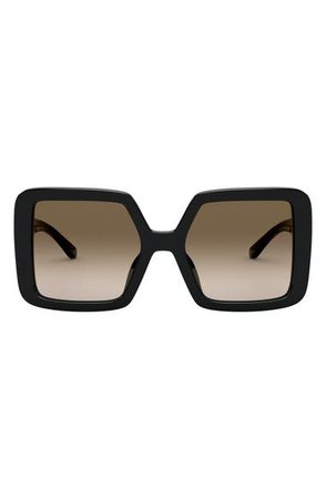 Tory Burch 52mm Gradient Square Sunglasses | Nordstrom