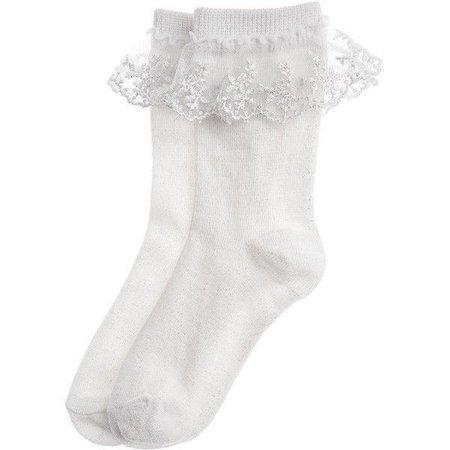 comfortable white sock