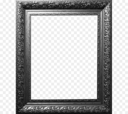 Black And White Frame png download - 677*800 - Free Transparent Picture Frame png Download.
