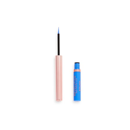 Makeup Revolution Neon Heat Coloured Liquid Eyeliner Sky Blue | Revolution Beauty Official Site