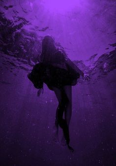 purple water aesthetic