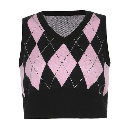 Molly Argyle Sweater Vest – MELLOW PICKS