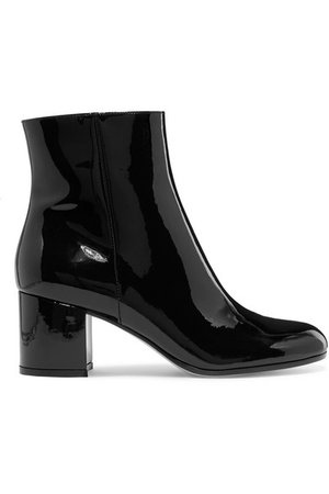 Gianvito Rossi | Margaux 65 patent-leather ankle boots | NET-A-PORTER.COM